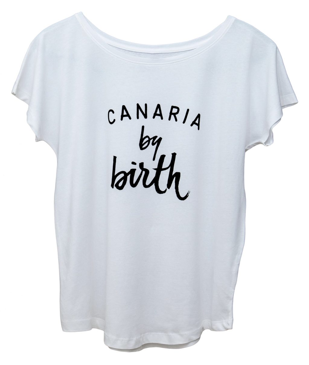 Canaria_by_birth-woman-white-tshirt